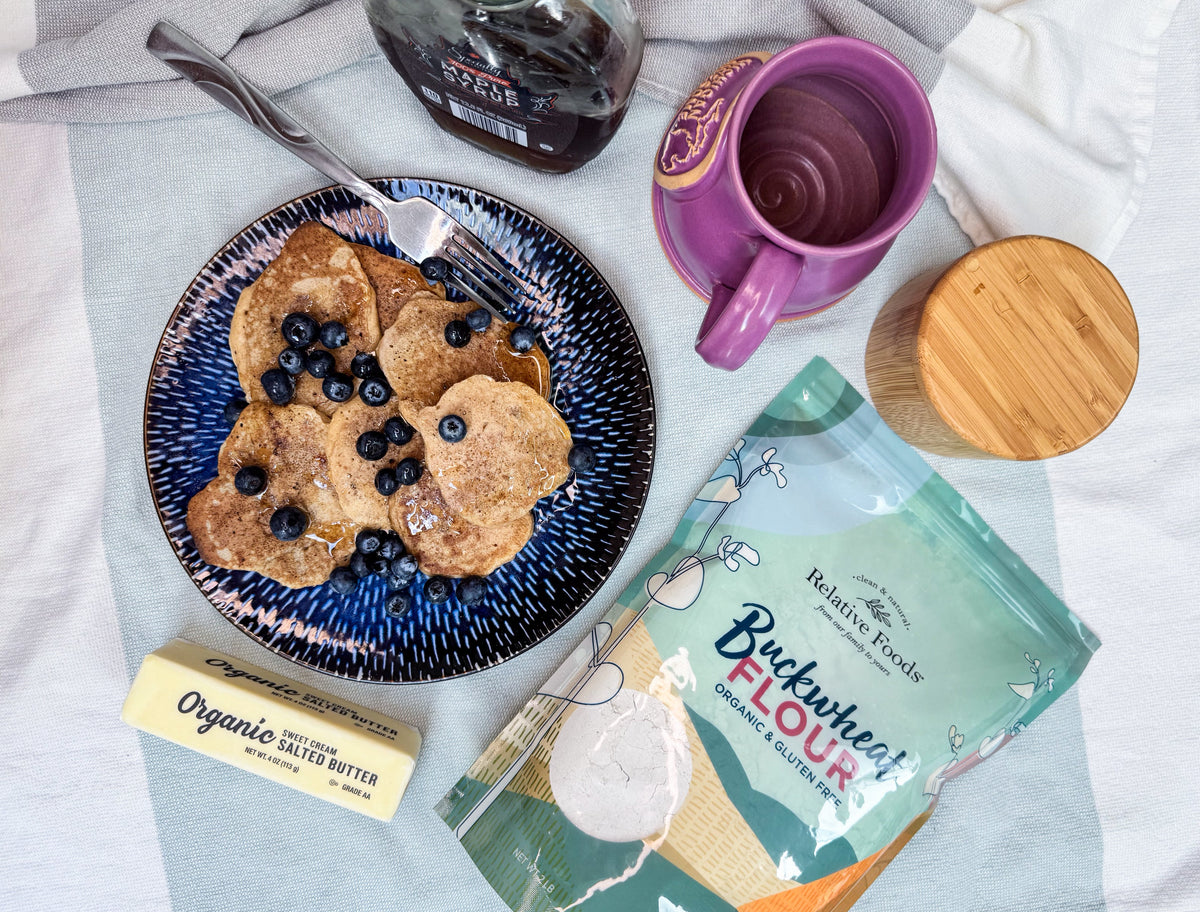 Gluten-Free Buckwheat Pancakes – Relative Foods