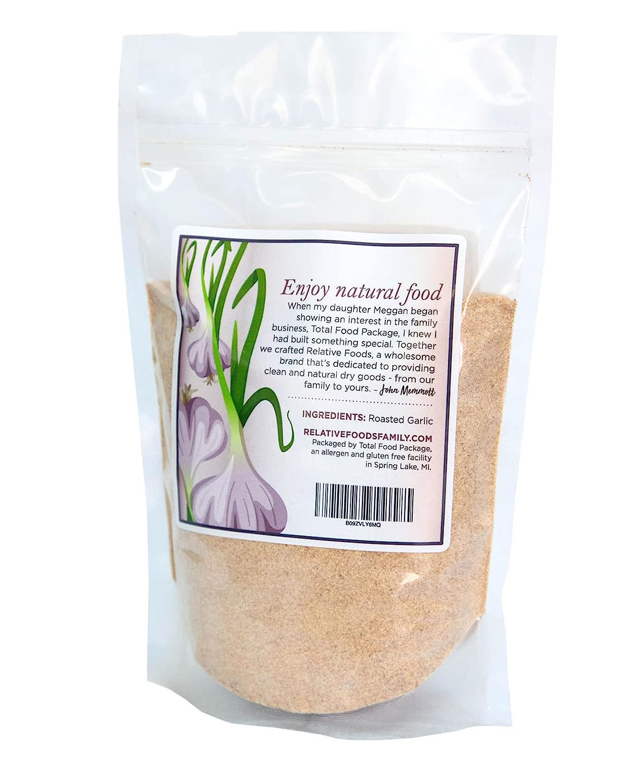 Roasted Garlic Powder 1 Lb. Bag