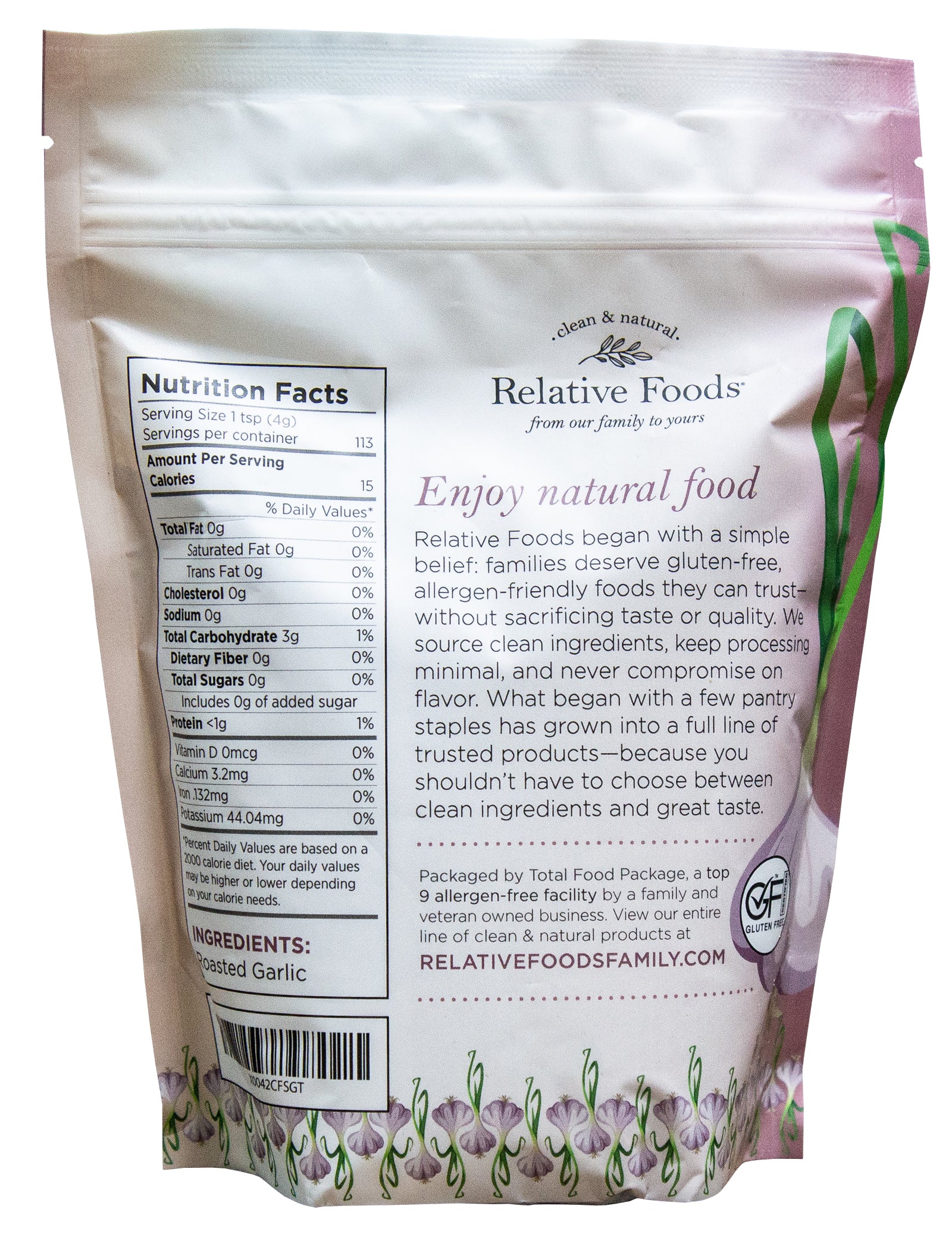 Roasted Garlic Powder 1 Lb. Bag