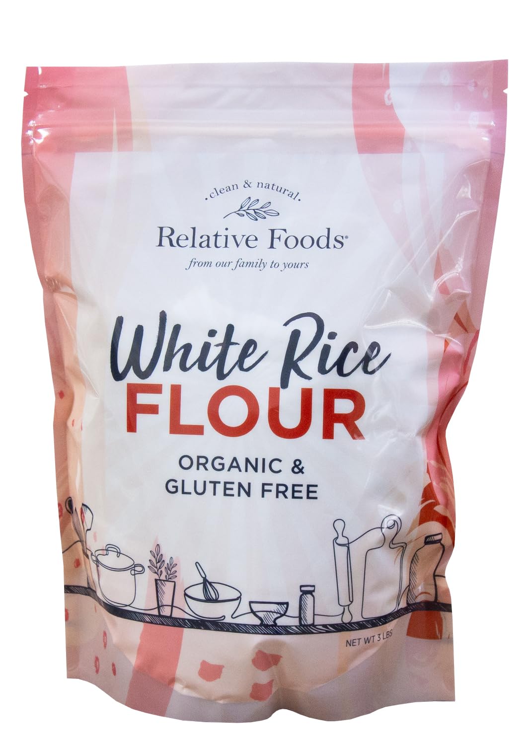 Long grain White Rice Flour