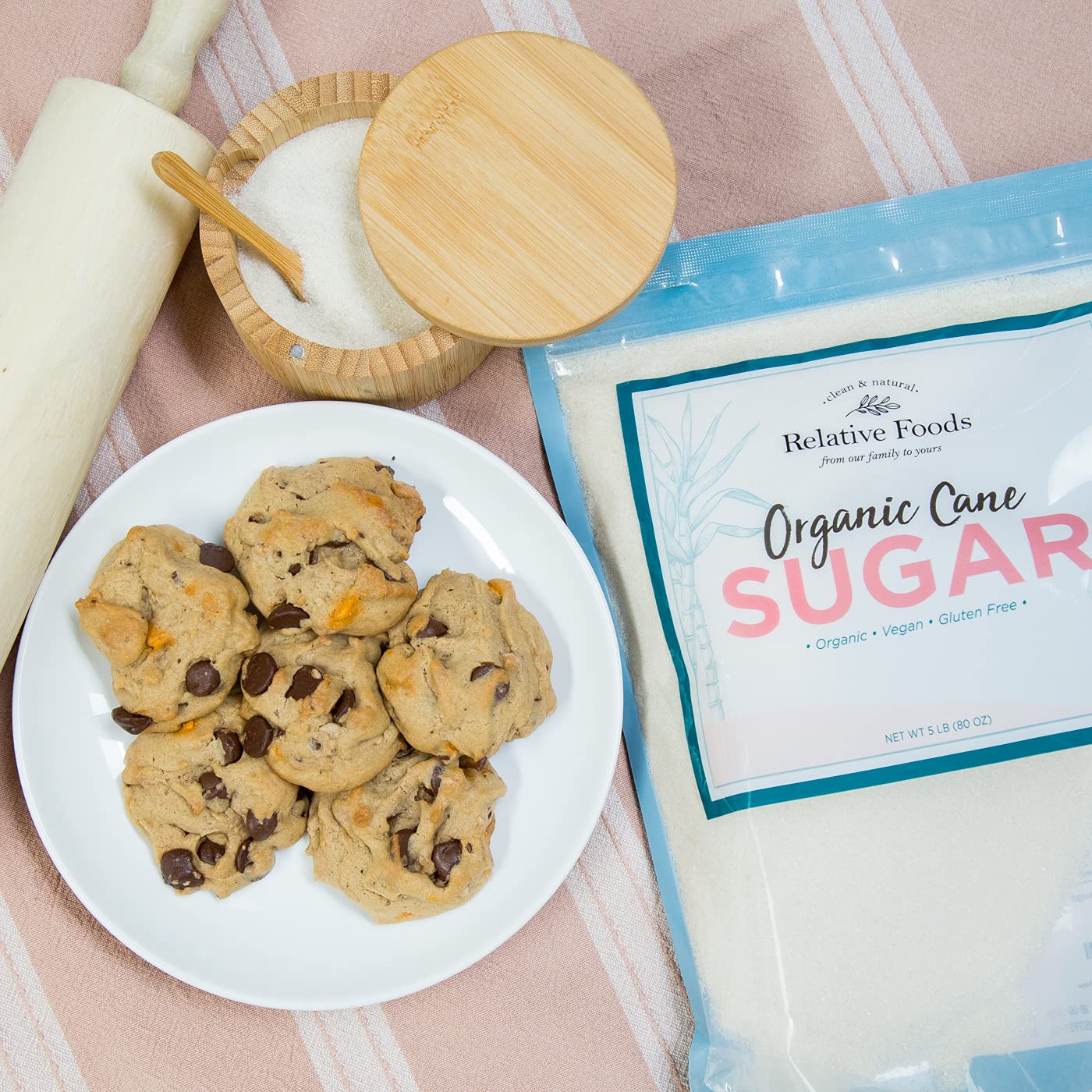 Cane Sugar - Organic, Gluten Free, Non-GMO