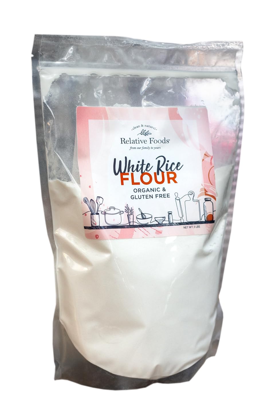 Long grain White Rice Flour