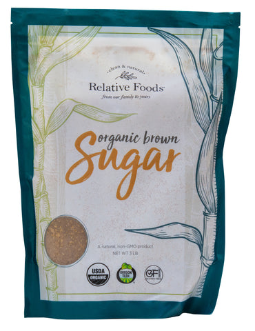 Brown Sugar - Organic, Non-GMO, Gluten Free