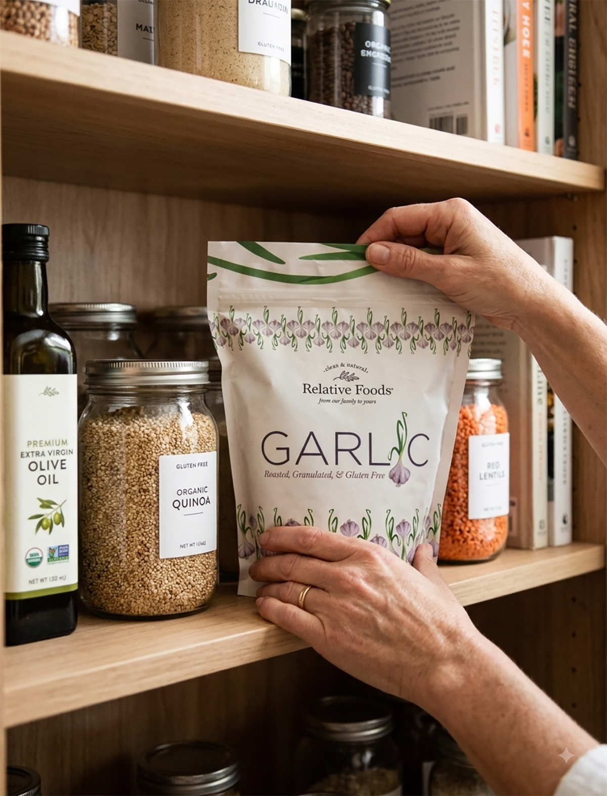 Roasted Garlic Powder 1 Lb. Bag