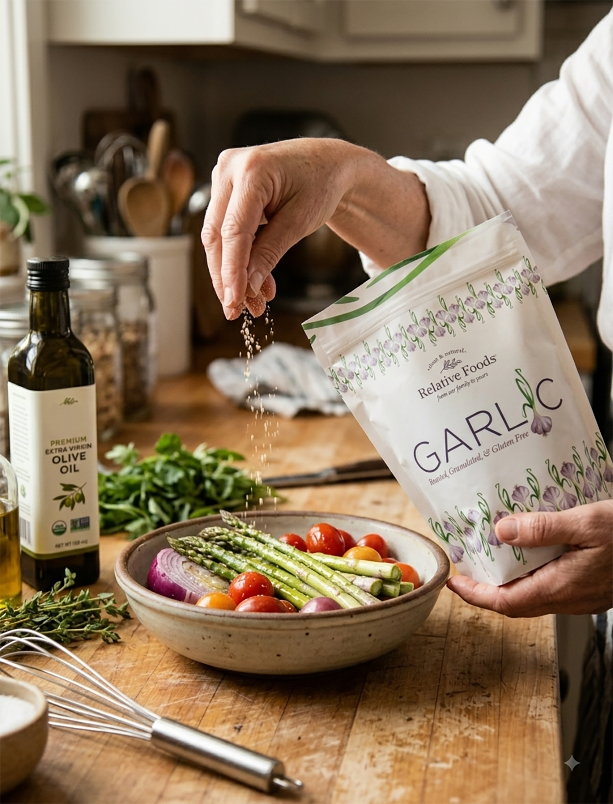 Roasted Garlic Powder 1 Lb. Bag
