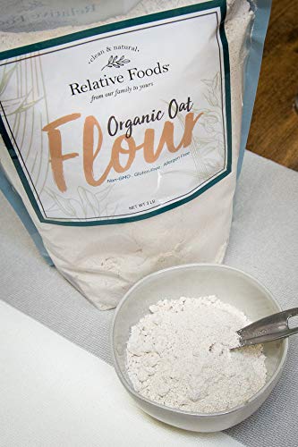 Oat Flour - Organic & Gluten Free, 3 Lbs.