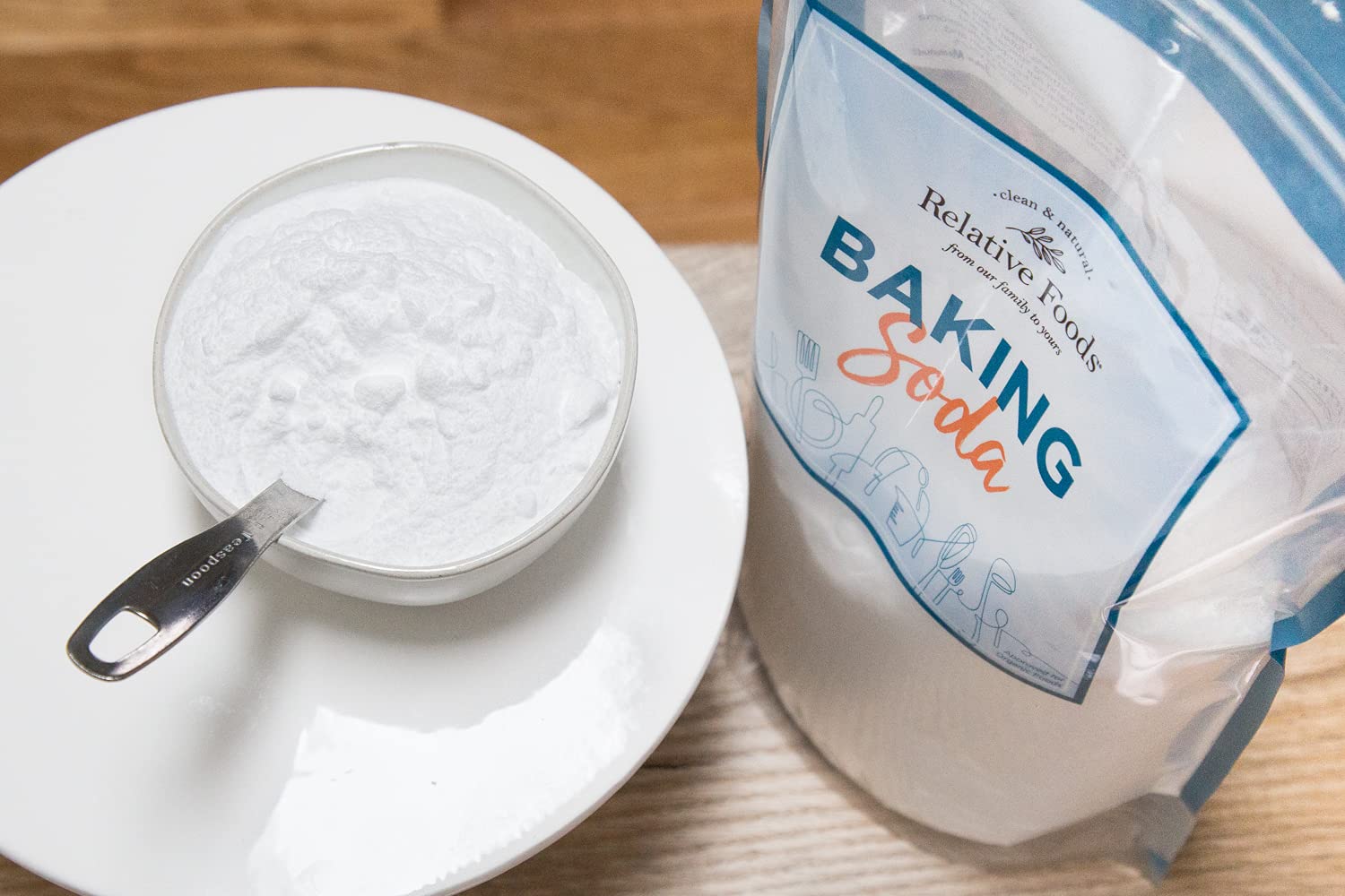 Aluminum Free Baking Soda | Package in our allergen free, gluten free