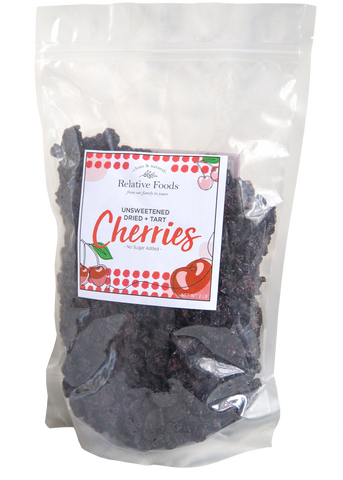Dried Tart Cherries Unsweetened - Gluten Free - 2 Lbs.